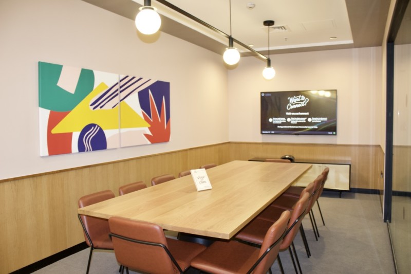 12 Seater Meeting Room interior