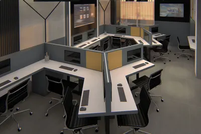 Aura Coworking - shared office space in Motera, Ahmedabad