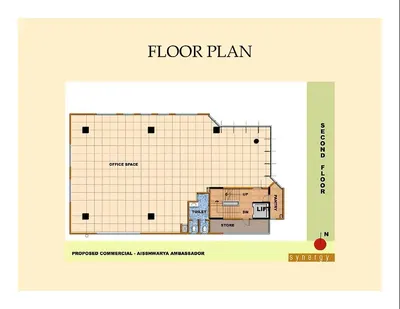 Aisshwarya Ambassador commercial office in Indiranagar, Bangalore