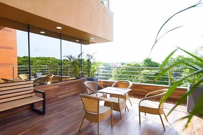 IndiQube - Golf View - furnished office space in Murgesh Pallya, Bangalore