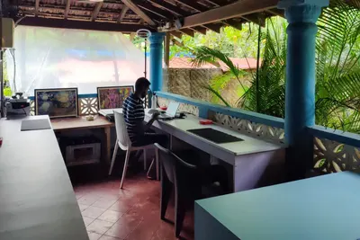 Greenspace - shared office space in Vagator, Goa