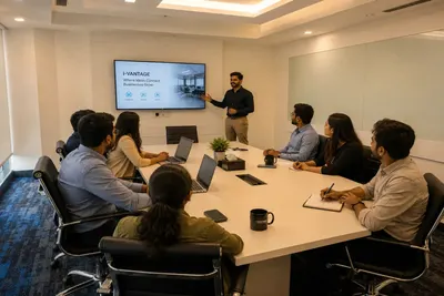 i-VANTAGE Business Hub virtual office for GST registration in Gurgaon