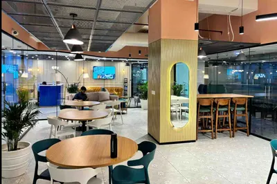 Akasa Coworking Corenthum interior