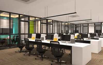 K S Corporate Tower interior