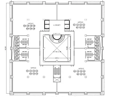 Pentagon Tower - 1 interior