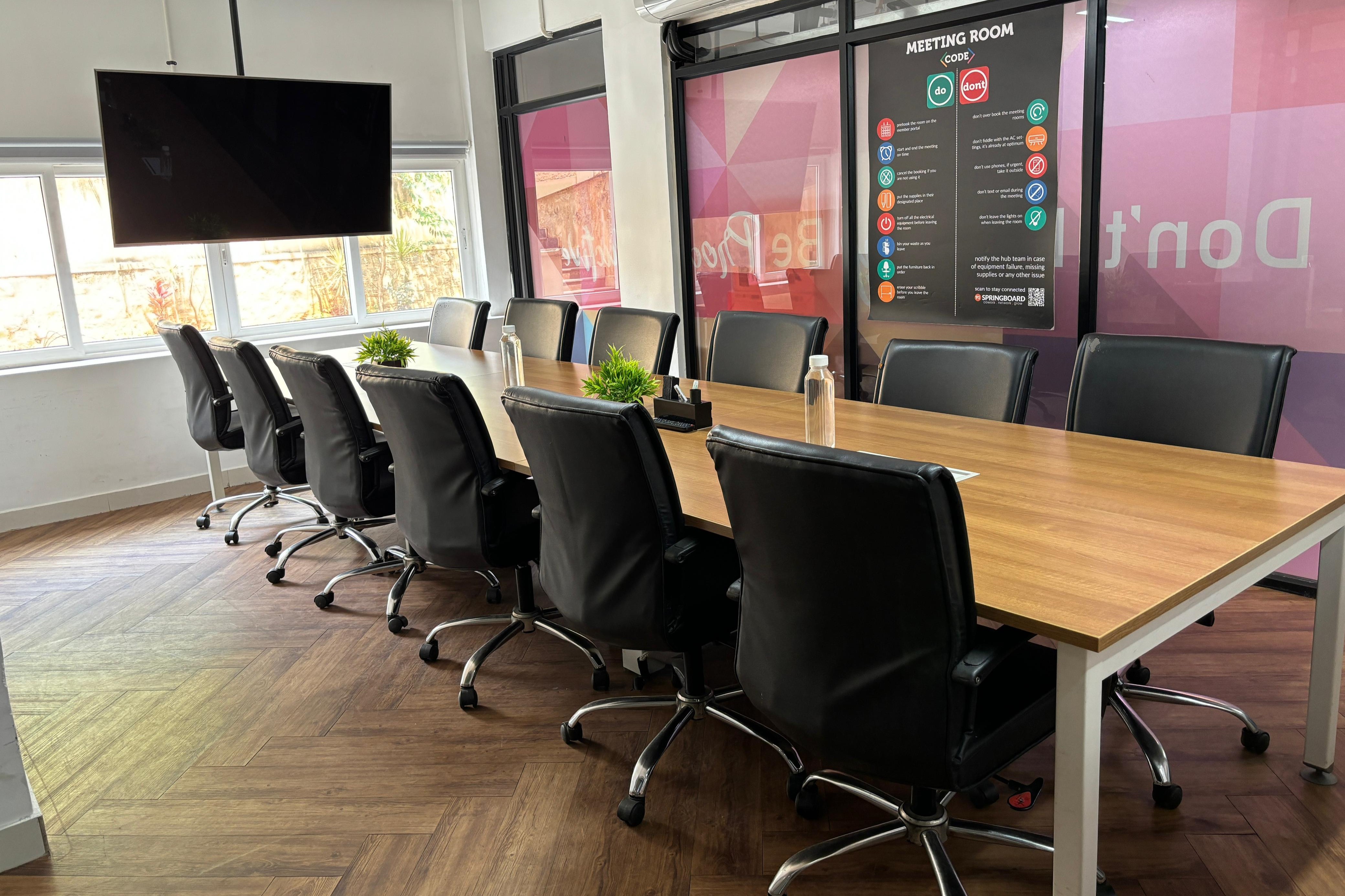 91Springboard meeting rooms in Indiranagar, Bangalore