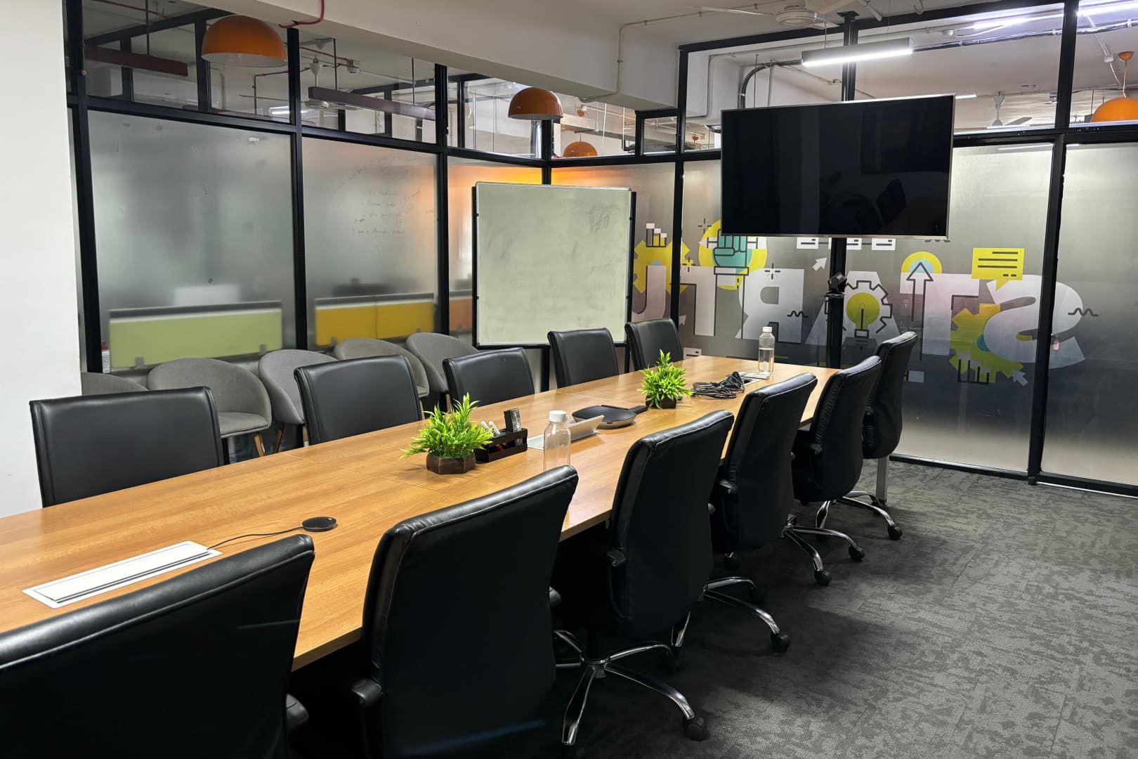 12 Seater Meeting Room interior