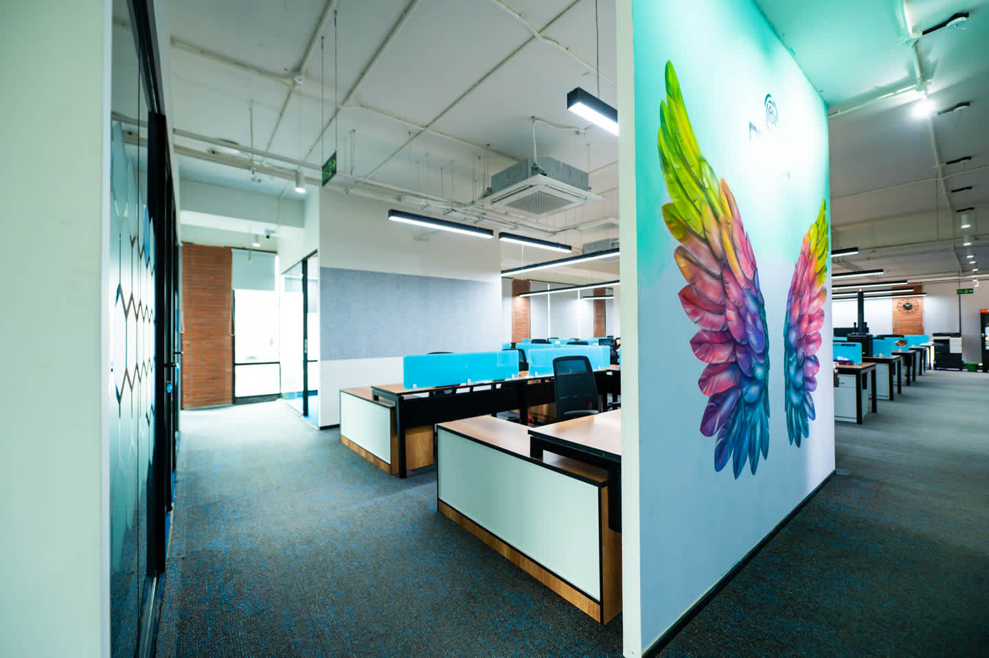 Warm shell office