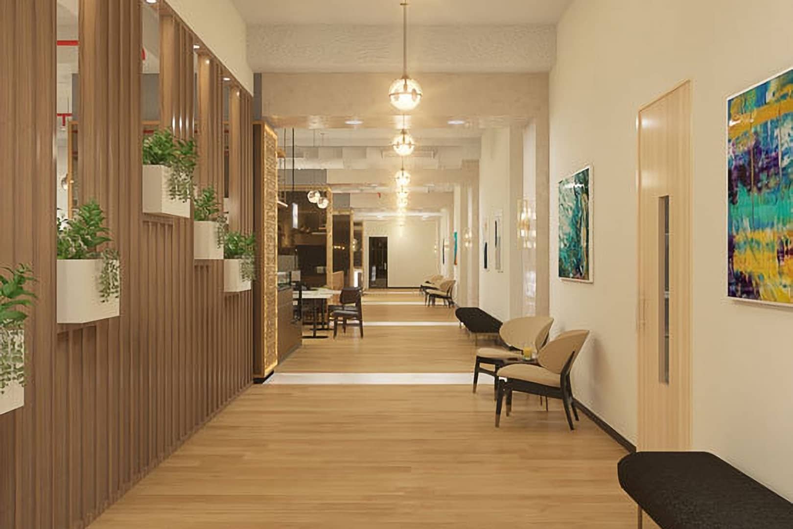 awfis Prestige Shantiniketan interior