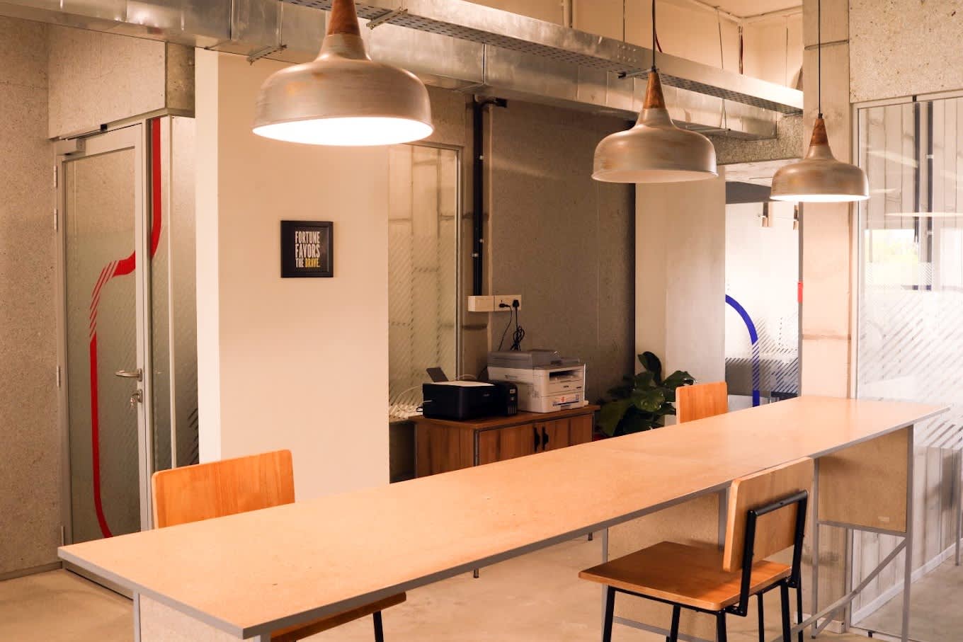 Desk – Clayworks workspace
