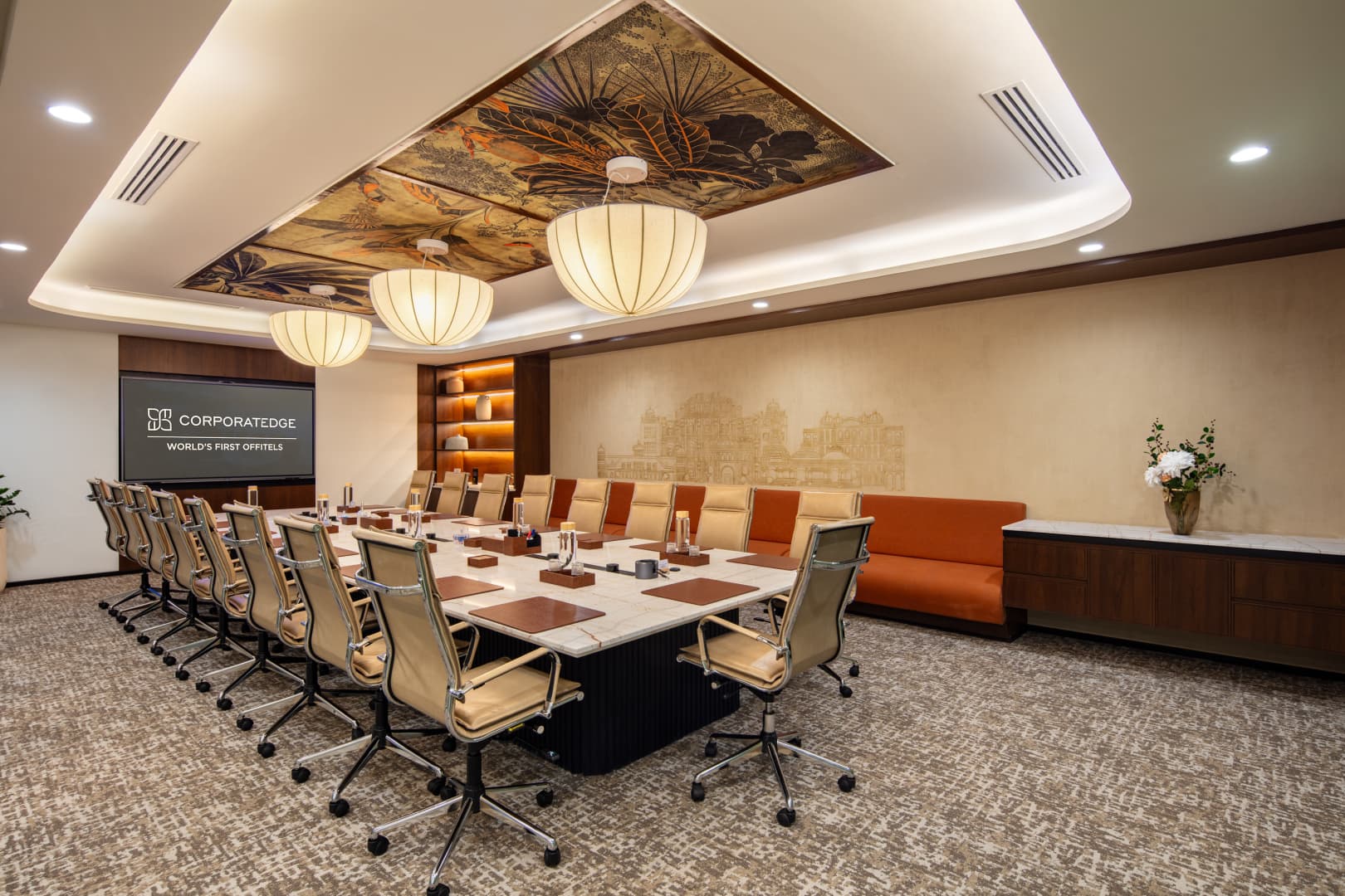 Corporatedge meeting rooms in Nagavara, Bangalore