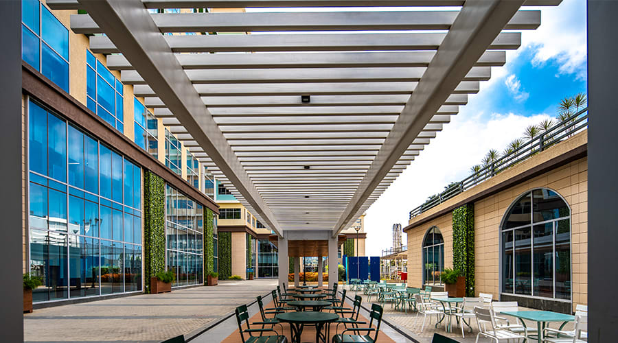 Embassy Tech Village Gardenia workspace