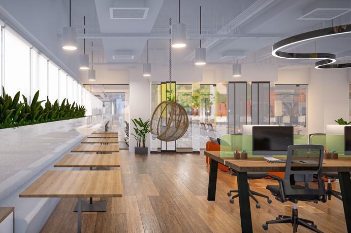 Flex Coworks TVH Agnitio Park interior
