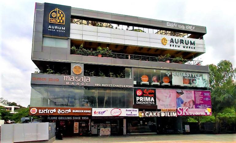 Gold Sand Building private space in Sarjapura, Bangalore