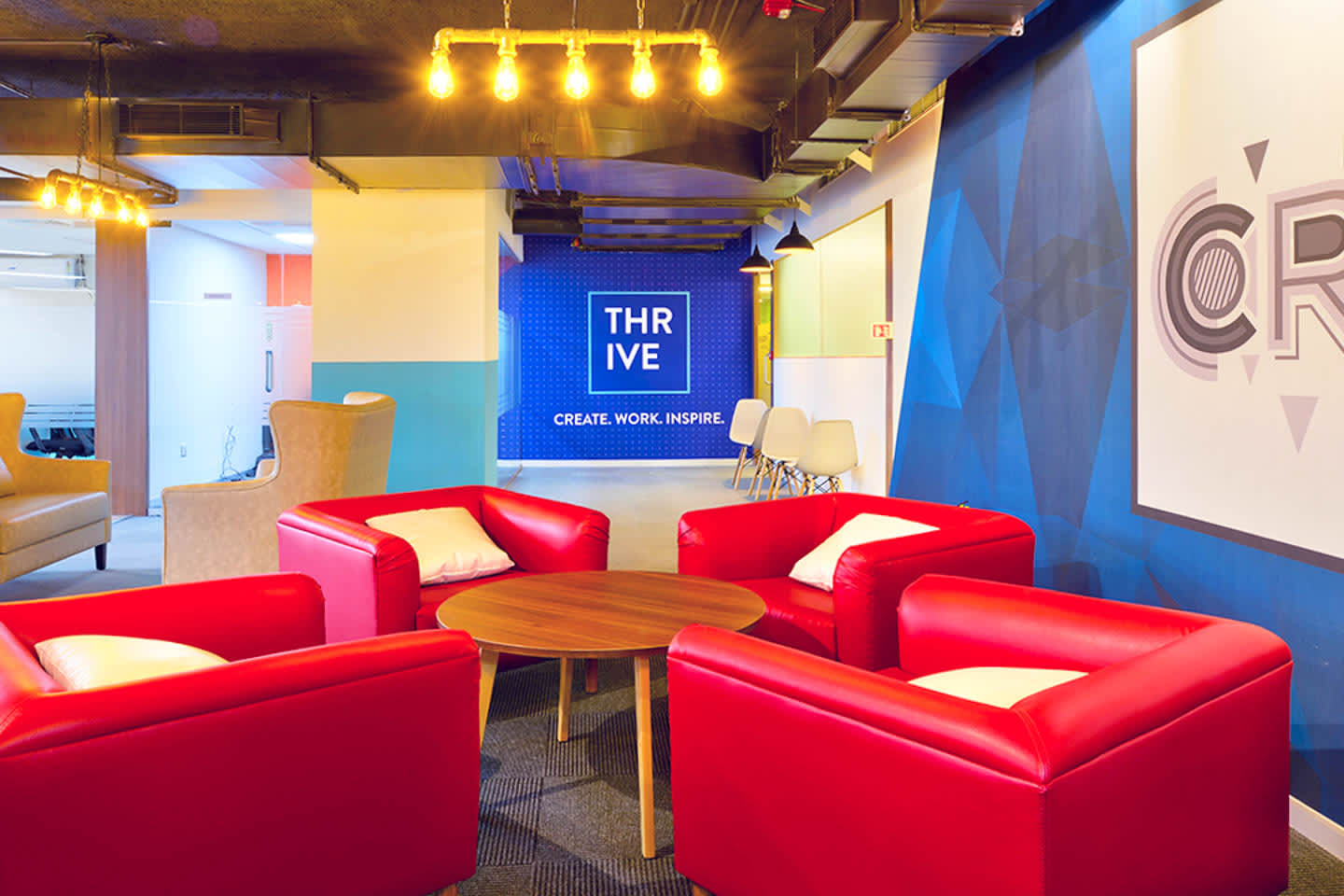 IndiQube Arcade interior