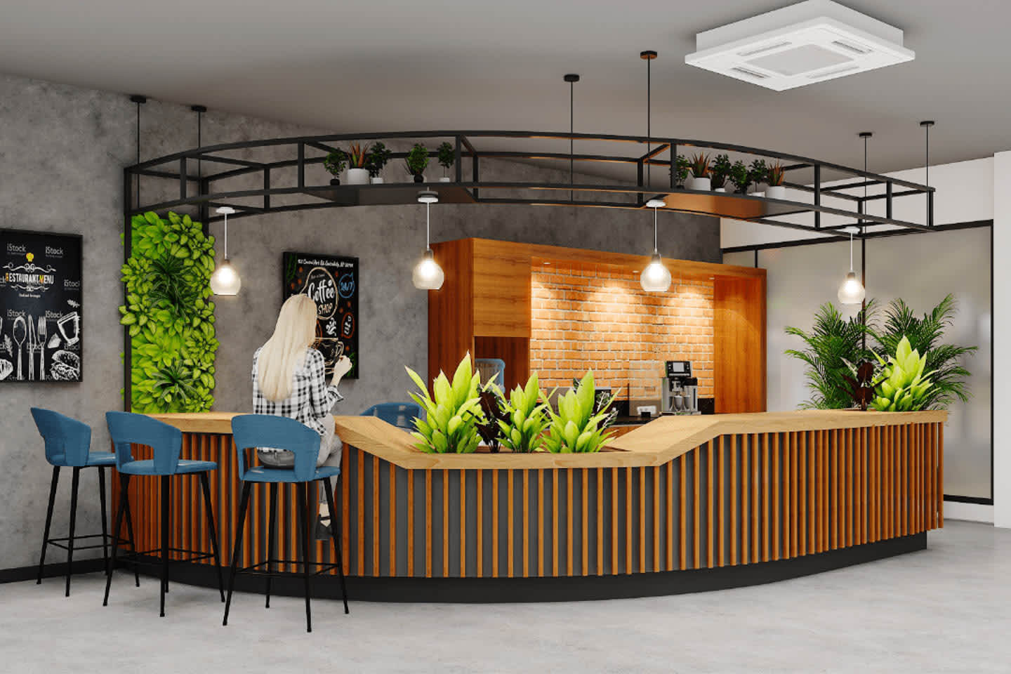 IndiQube Ashford interior