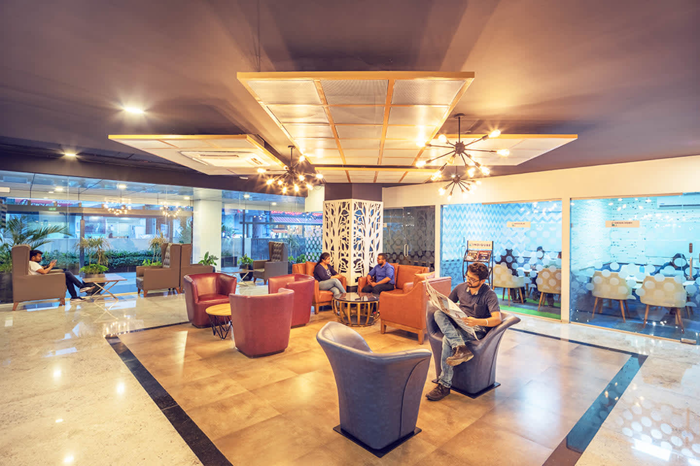 IndiQube - Grandeur - managed office space in Ashok Nagar, Bangalore