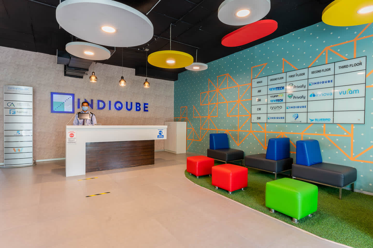 IndiQube - Omega - managed office space in Brookefield, Bangalore