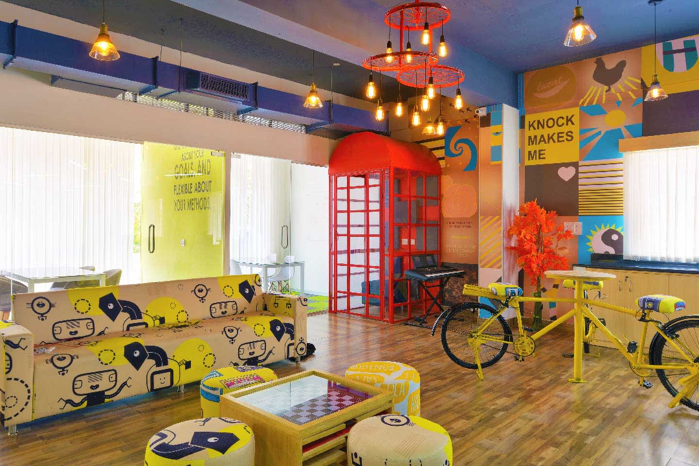 IndiQube Delta interior