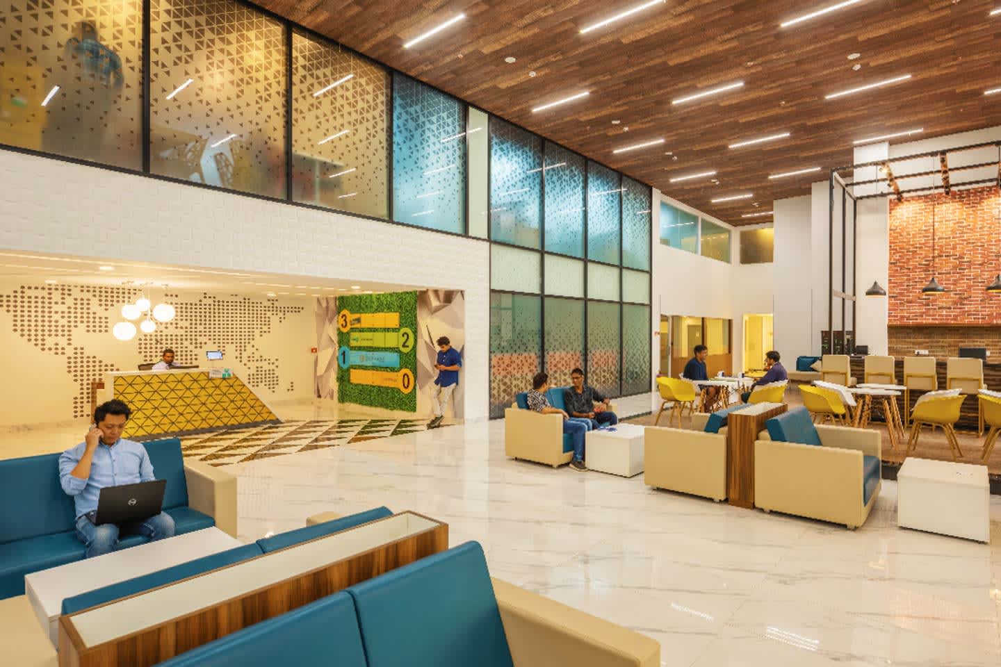 IndiQube - Golf View - managed office space in Domlur, Bangalore
