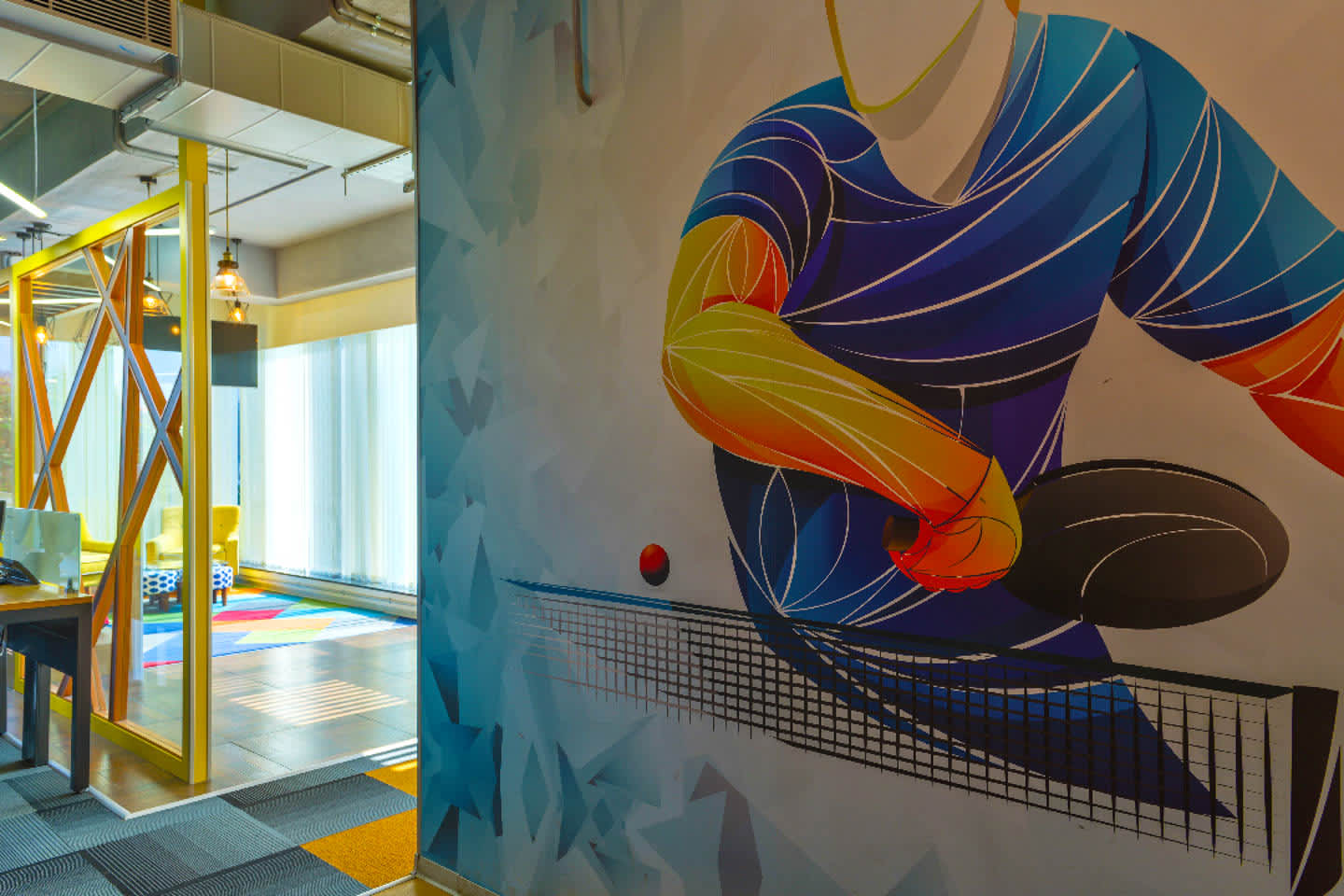 IndiQube Hexa space