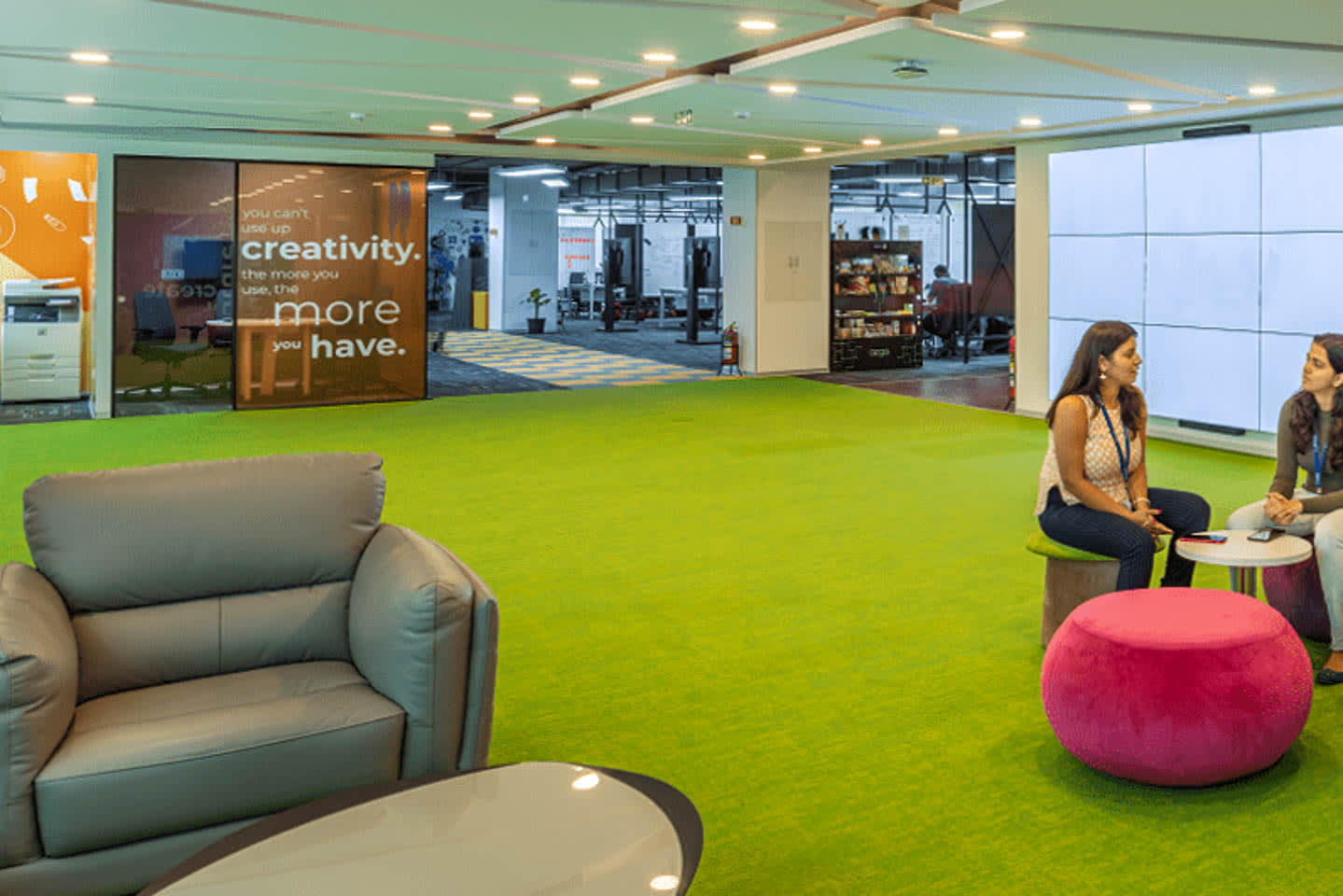IndiQube Miniforest workspace