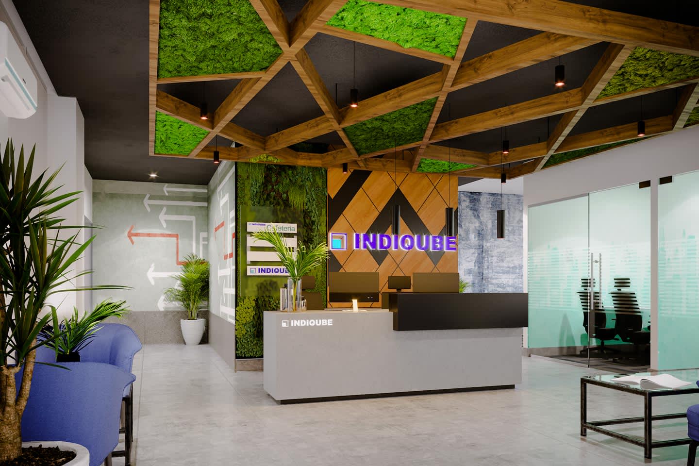IndiQube - Park - managed office space in Domlur, Bangalore