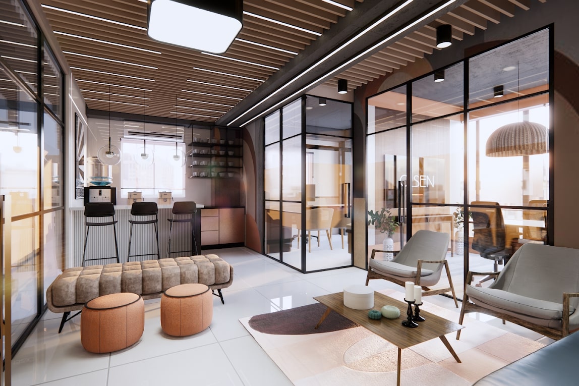 Olsen Coworking Space workspace