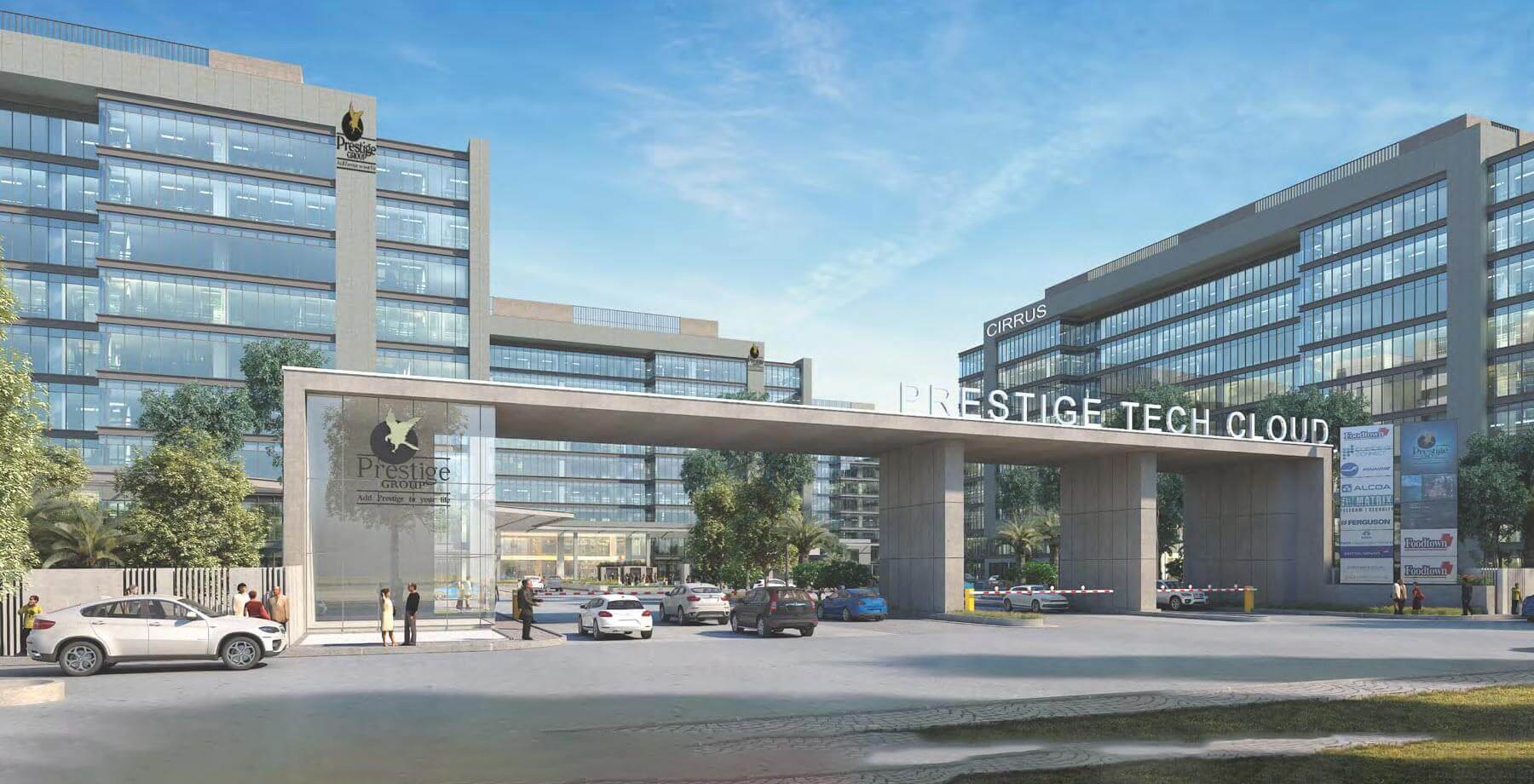 Prestige Tech Cloud - Block 1 (Cirrus) private space in Sadahalli, Bangalore