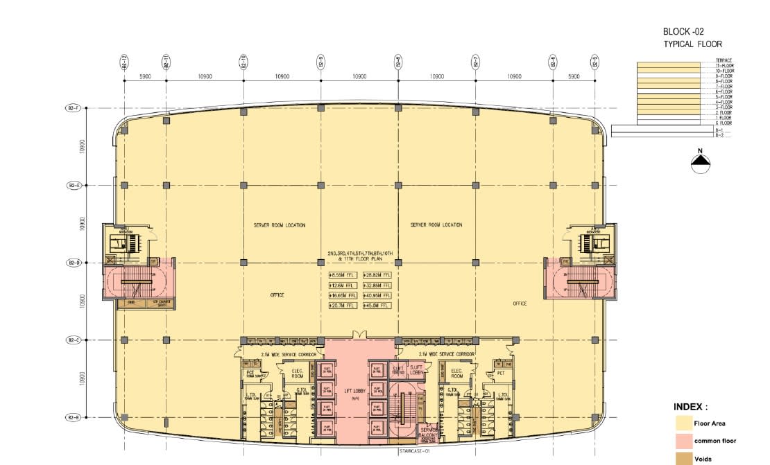 Prestige Tech Pacific - Block 2 interior