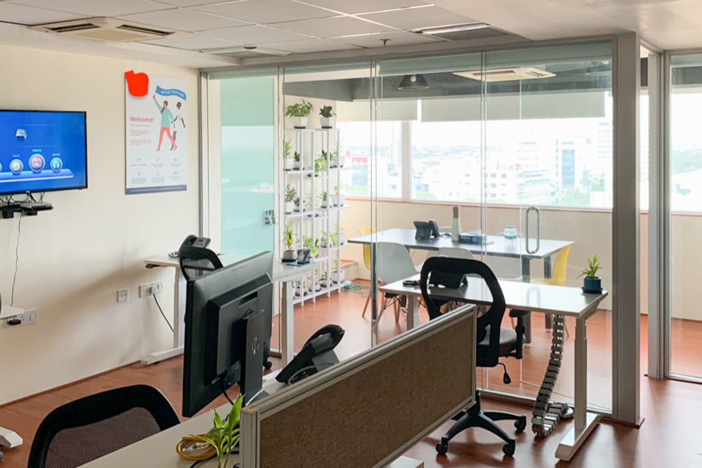 Quest Offices - Raheja Towers - managed office space in M G Road, Bangalore