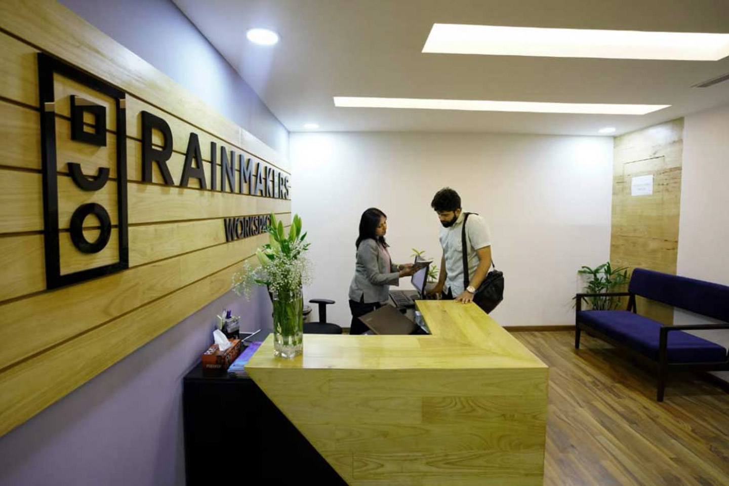 Rainmakers - Ramanashree Arcade coworking space in MG Road, Bangalore