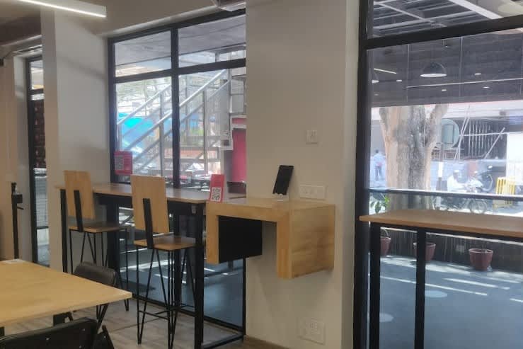 Desk – Slay Coffee Bar interior