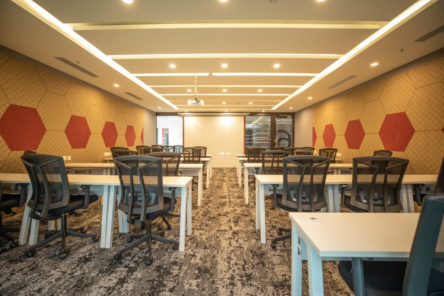 30 Seater Meeting Room interior