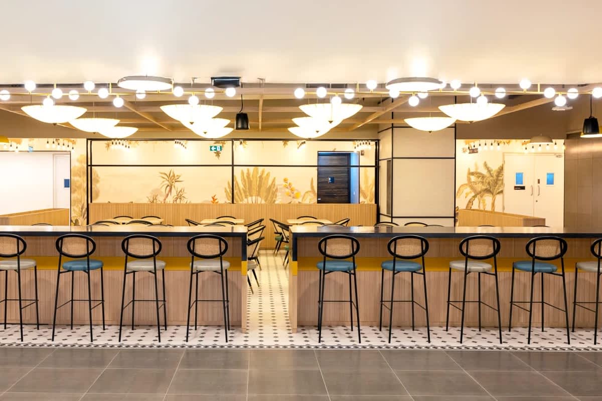 Table Space - Bren Optimus - managed office space in Adugodi, Bangalore