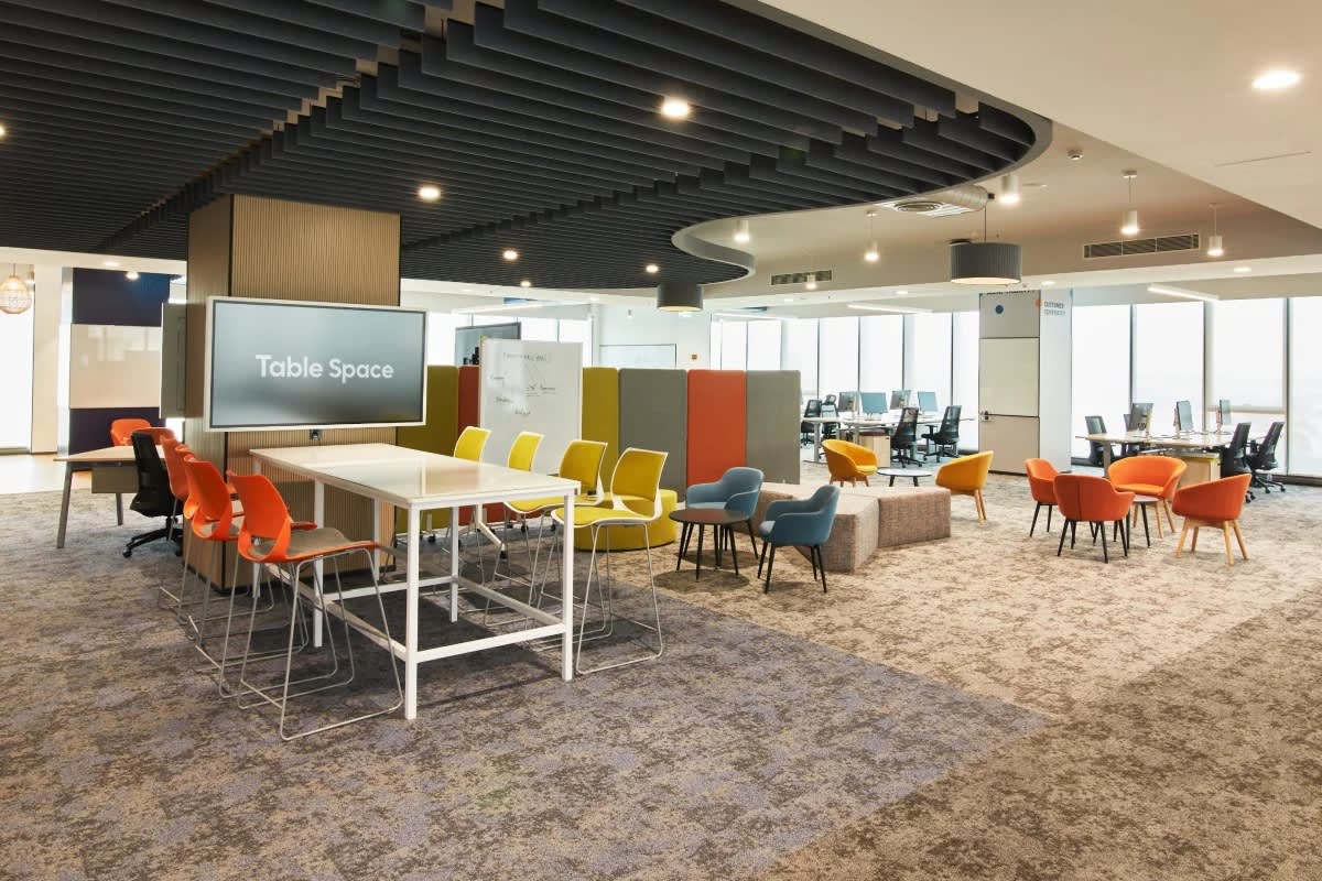 Table Space - Vaswani Oakmont - managed office space in Domlur, Bangalore