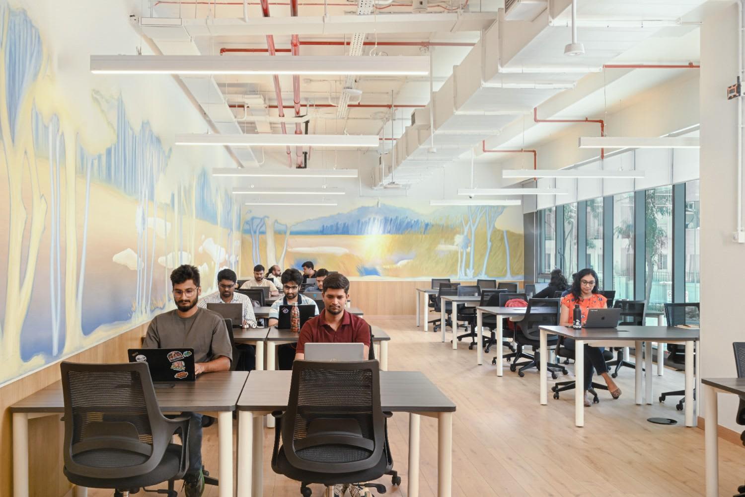 WeWork IWF Campus workspace
