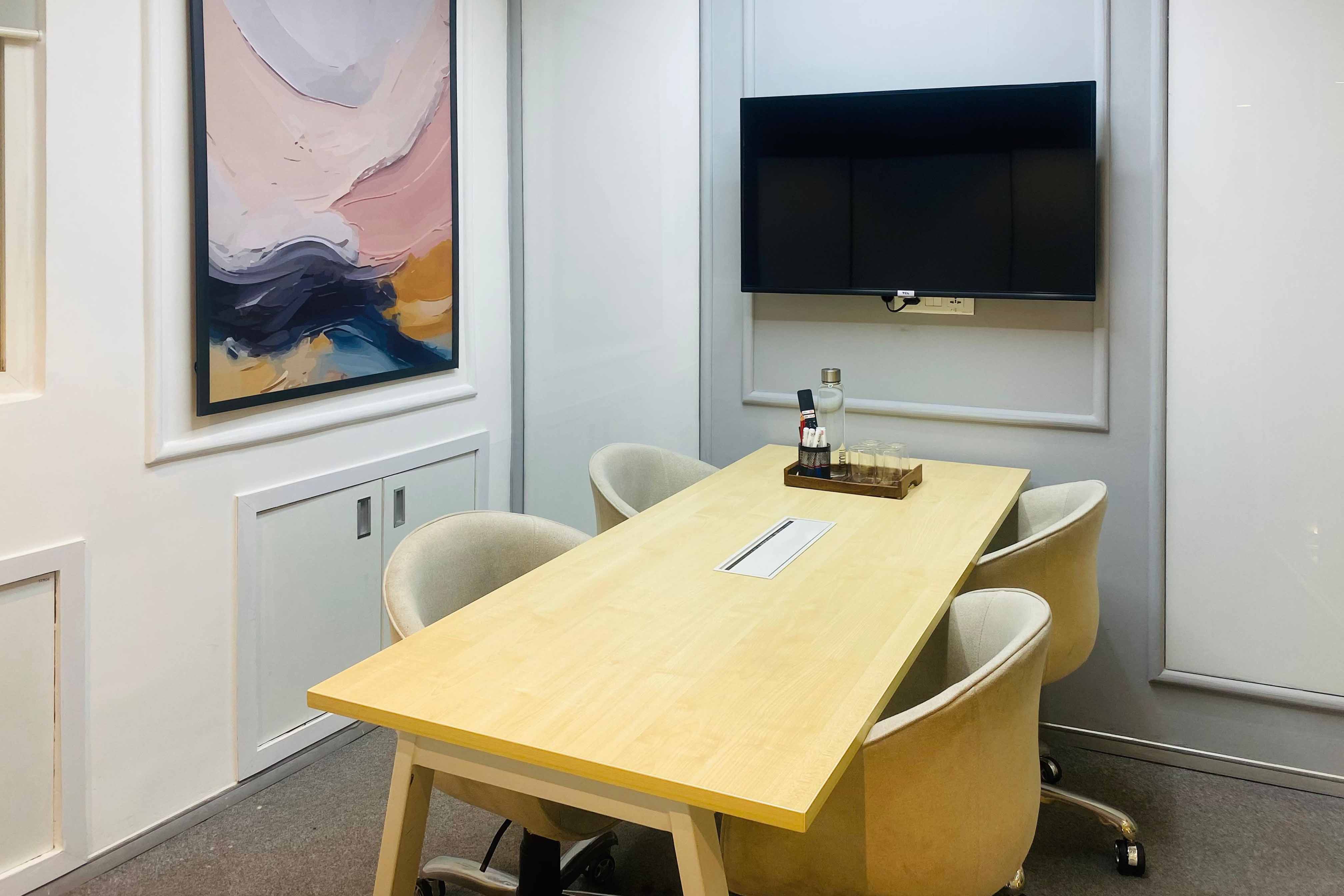 4 Seater Meeting Room interior