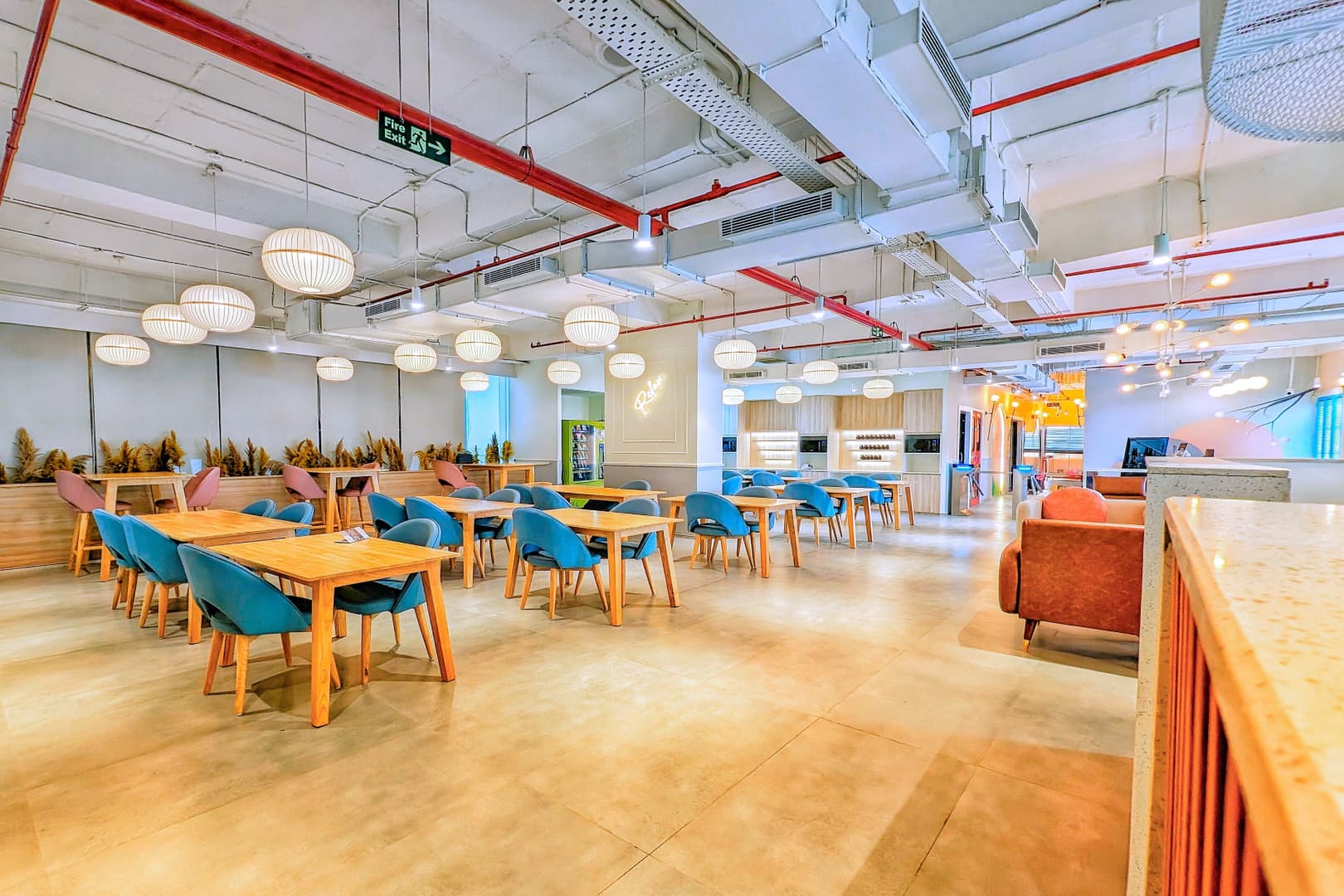 alt.f coworking 101 Okhla interior