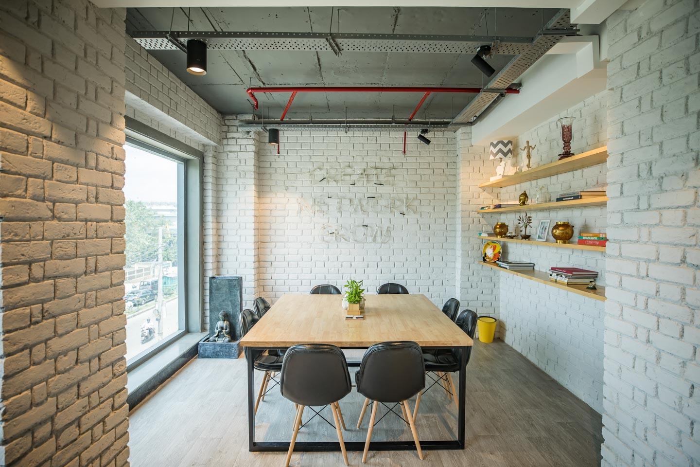 The Social Stays Studio workspace