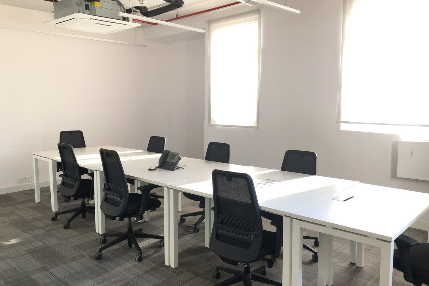 Avanta Business Centre Ambadeep Building workspace