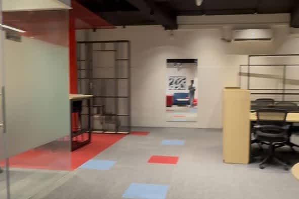Creative Folks Coworking Doon Building interior