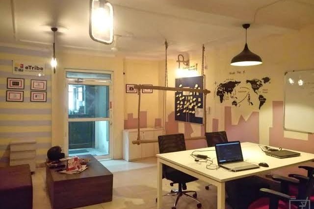 Etribe Coworking Space interior
