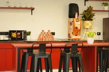 Desk – Folk Us Coworking interior