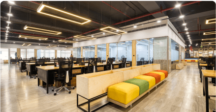Habitat India, Plot C-3, Twin Towers, Tower-A - Habitat India Twin Towers Tower A workspace