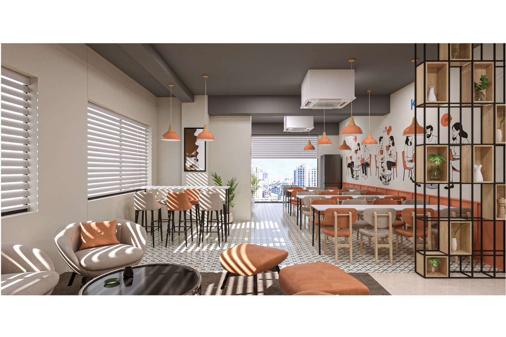 Kovark Coworking Space interior
