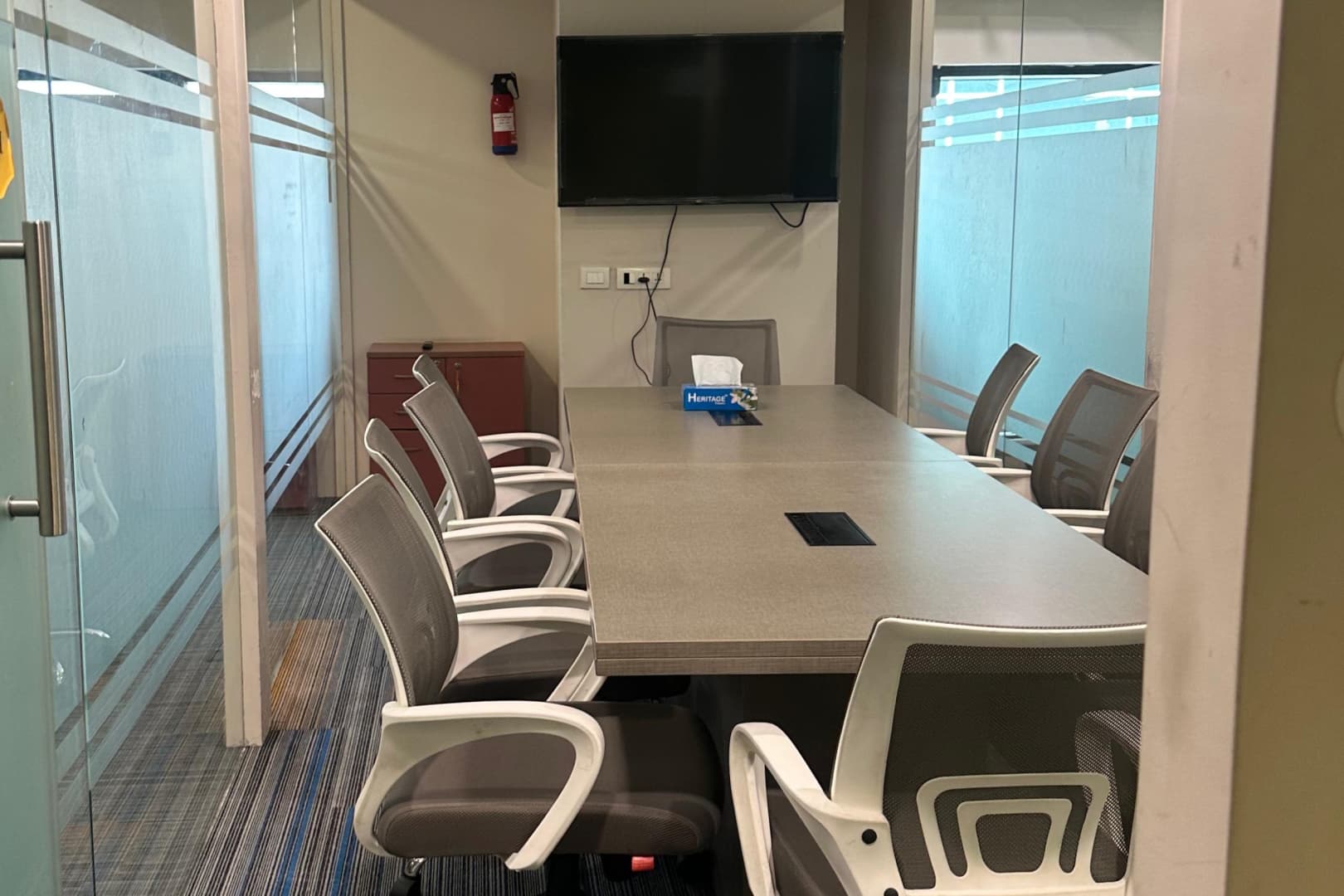12 Seater Meeting Room interior