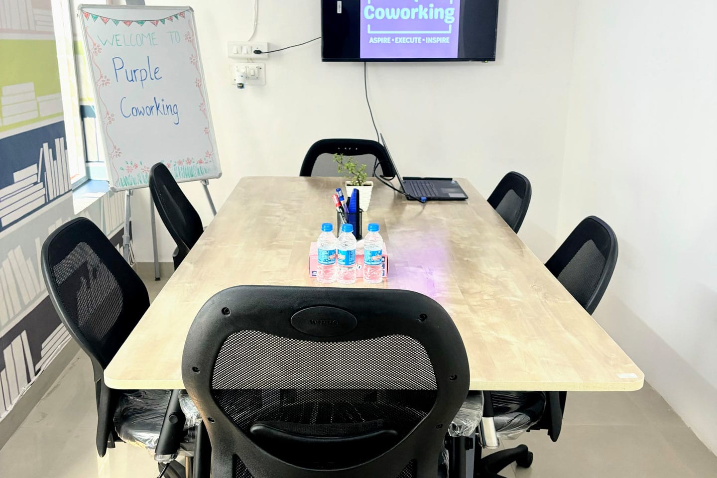 Purple Coworking workspace