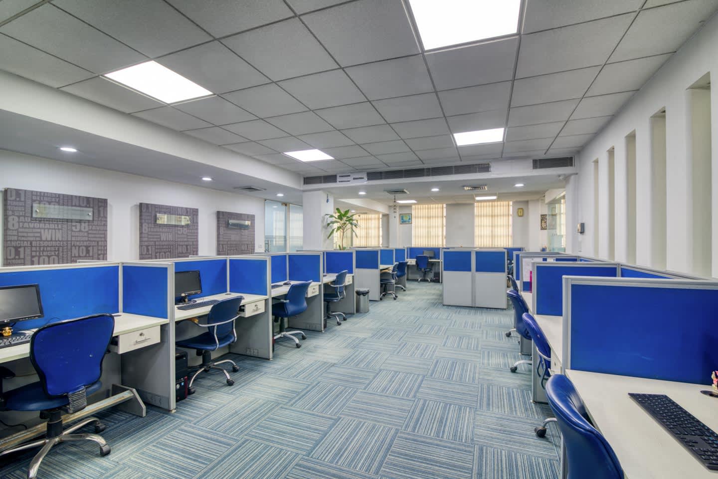 Symmetrical Coworking space