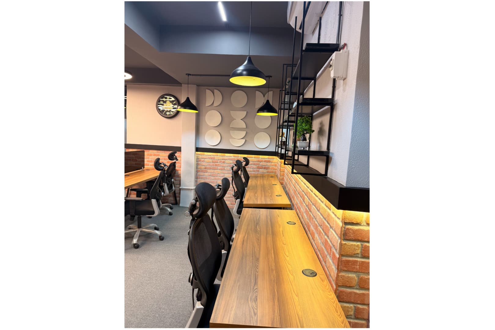 The Bright Vibes Co Working interior